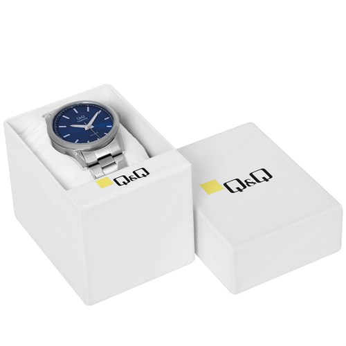 Đồng hồ Q&Q 44 mm Nam C20A-002VY Màu Bạc
