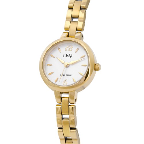 Đồng hồ Q&Q 22 mm Nữ Q55B-003PY Màu Vàng