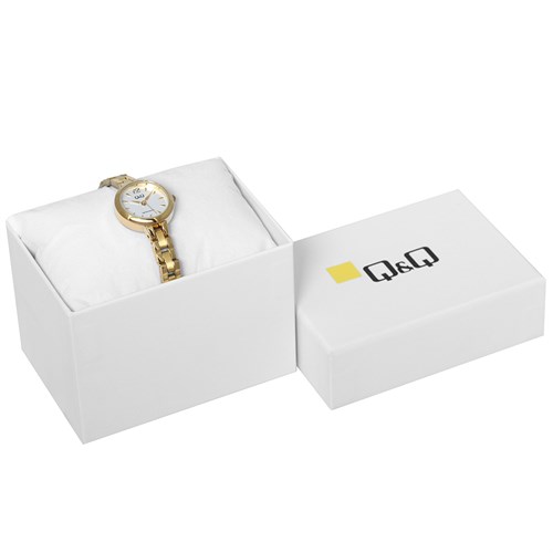Đồng hồ Q&Q 22 mm Nữ Q55B-003PY Màu Vàng