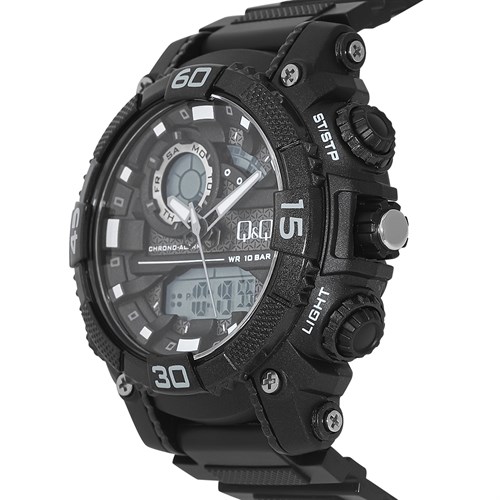 Đồng hồ Q&Q 52 mm Nam GW87J010Y Màu Đen