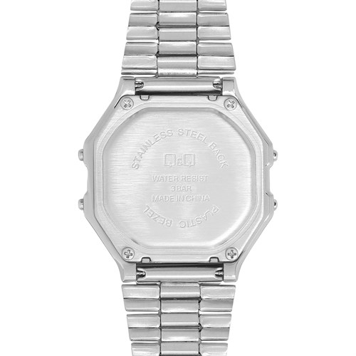 Đồng hồ Q&Q 34 mm Unisex G17A-001JY Màu Bạc