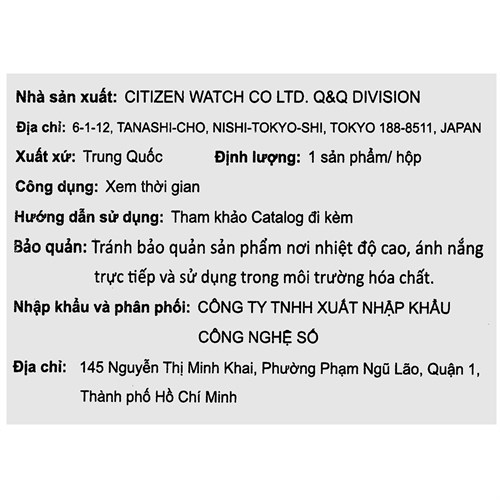 Đồng hồ Q&Q 34 mm Unisex G17A-001JY Màu Bạc