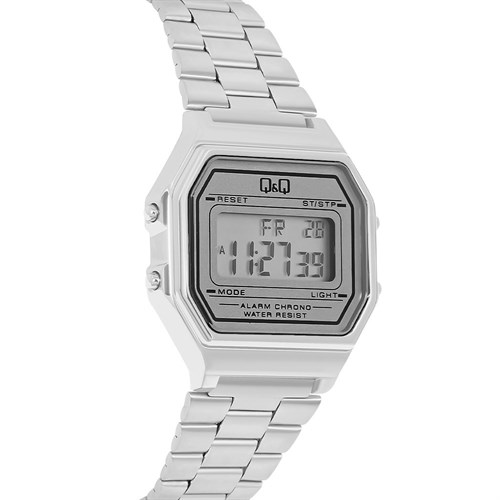 Đồng hồ Q&Q 34 mm Unisex G17A-002JY Màu Bạc