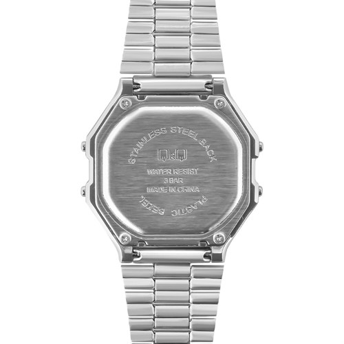 Đồng hồ Q&Q 34 mm Unisex G17A-002JY Màu Bạc