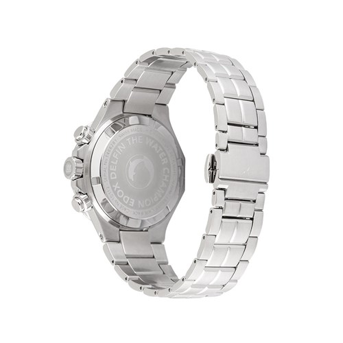 Đồng hồ Edox Delfin 43 mm Nam 10112-3BUM-BUIN Màu Bạc