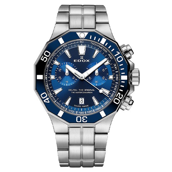 Đồng Hồ Edox Delfin 43 Mm Nam 10112 - 3Bum - Buin