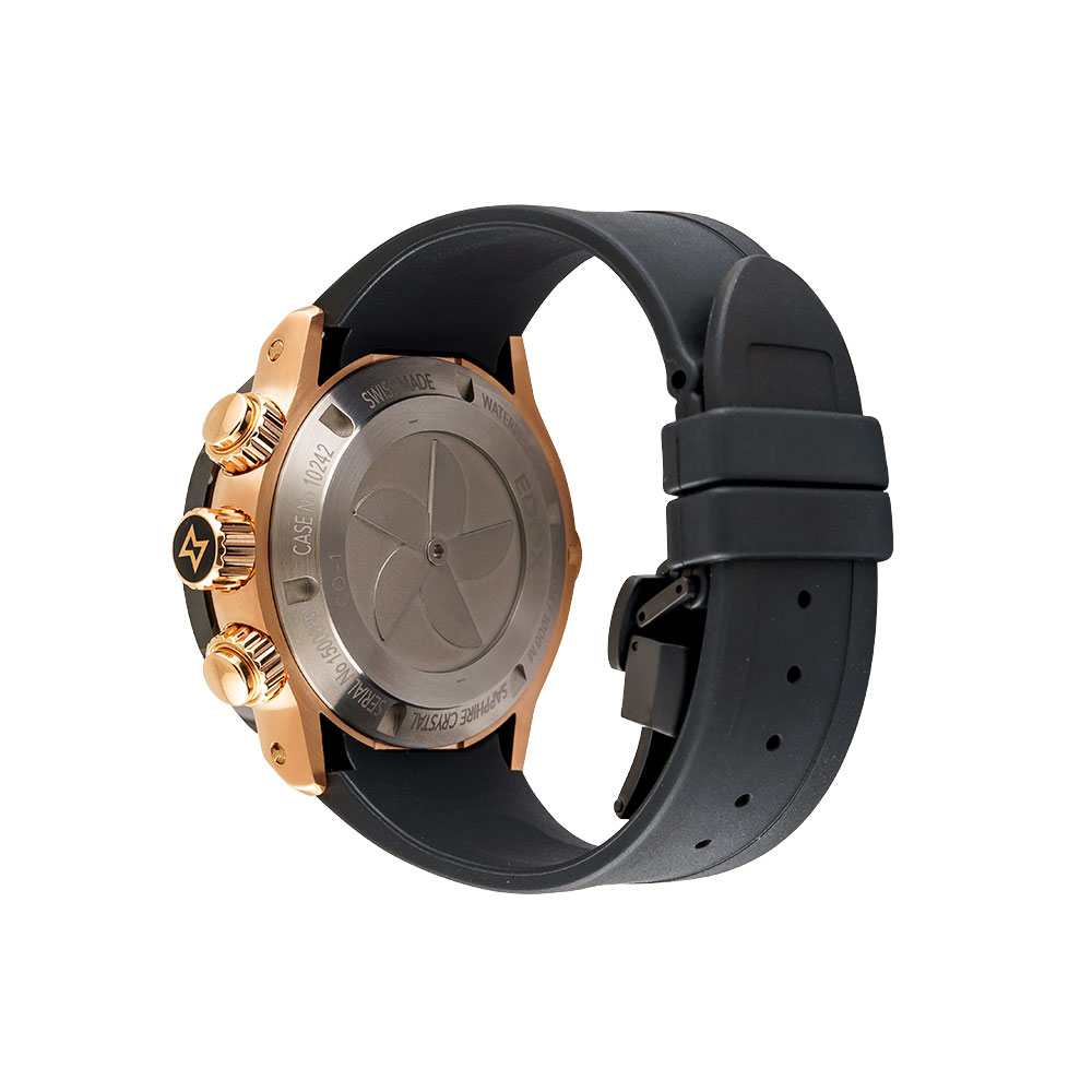 Đồng hồ Edox CO-1 45 mm Nam 10242-TINRCA-BRDR Màu Đen