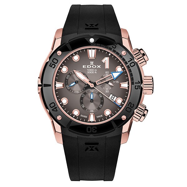 Đồng hồ Edox CO-1 45 mm Nam 10242-TINRCA-BRDR