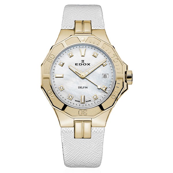 Đồng Hồ Edox Delfin 38 Mm Nữ 53020 - 37Jc - Nadd