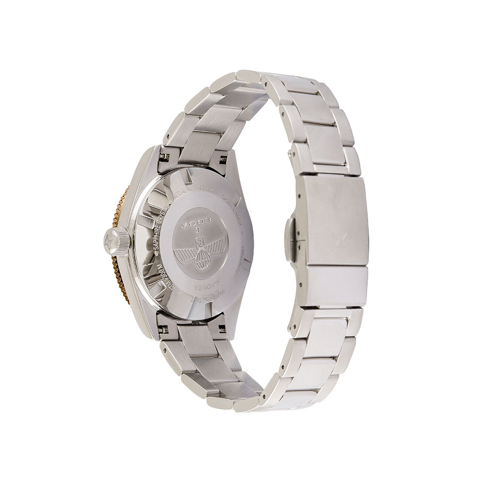 Đồng hồ Edox Skydiver 42 mm Nam 80126-357RNM-NIRB Màu Bạc