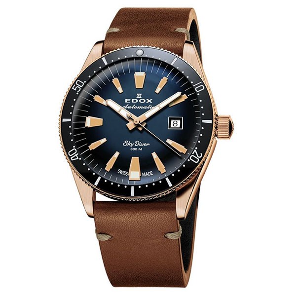 Đồng Hồ Edox Skydiver 42 Mm Nam 80126 - Brn - Buidr