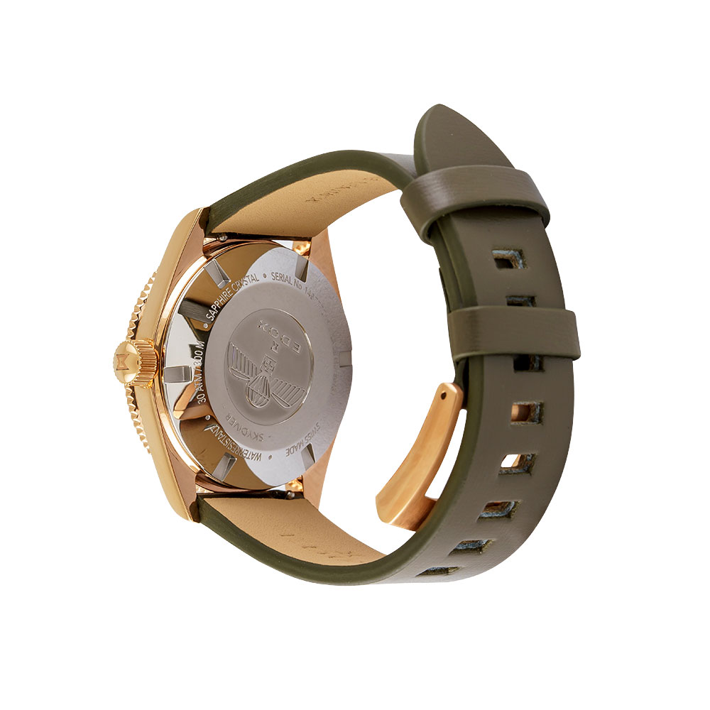 Đồng hồ Edox Skydiver 38 mm Nam 80131-37RNC-VDBEI - 3