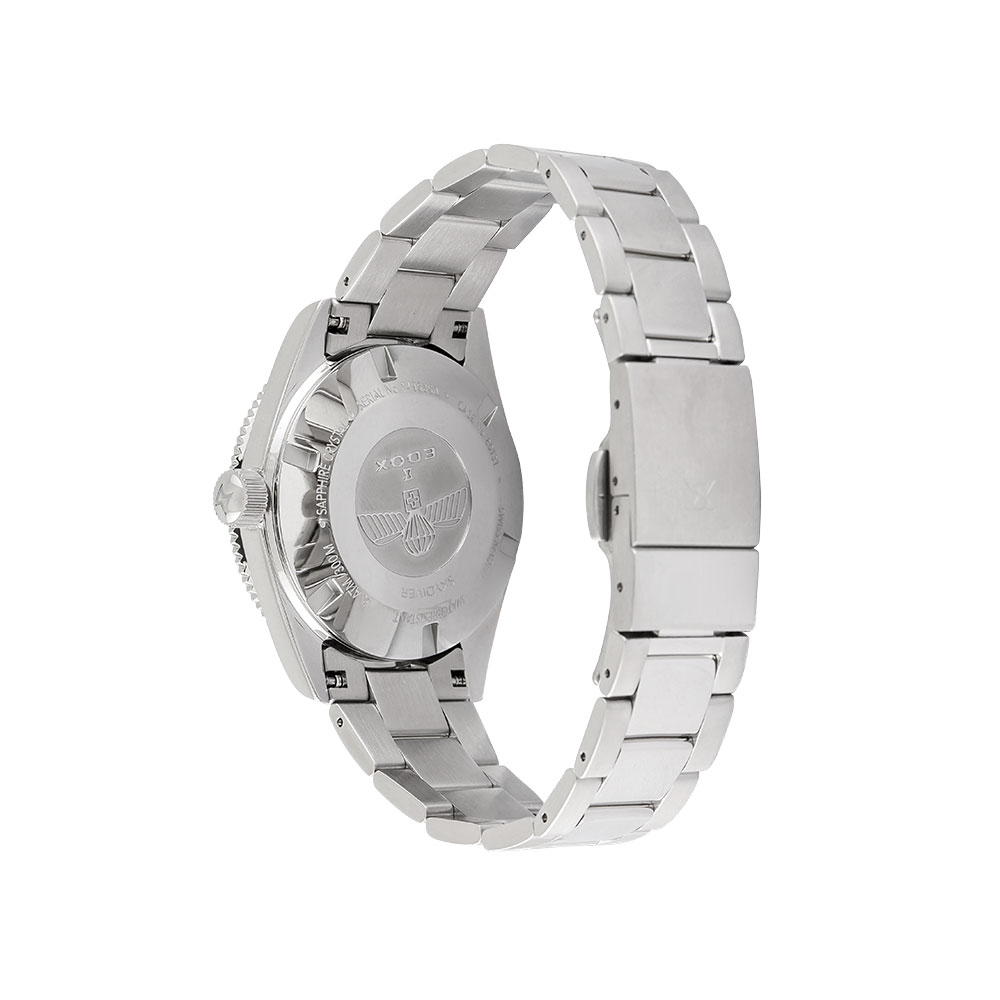 Đồng hồ Edox Skydiver 38 mm Nam 80131-3BUM-BUIN Màu Bạc