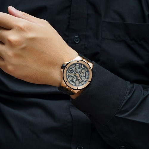 Đồng hồ Edox Delfin 43 mm Nam 85303-357RN-NRN Màu Đen