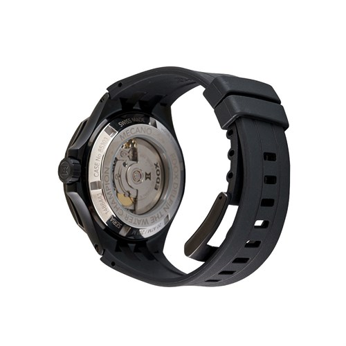 Đồng hồ Edox Delfin 43 mm Nam 85303-37NCA-BEIO Màu Đen