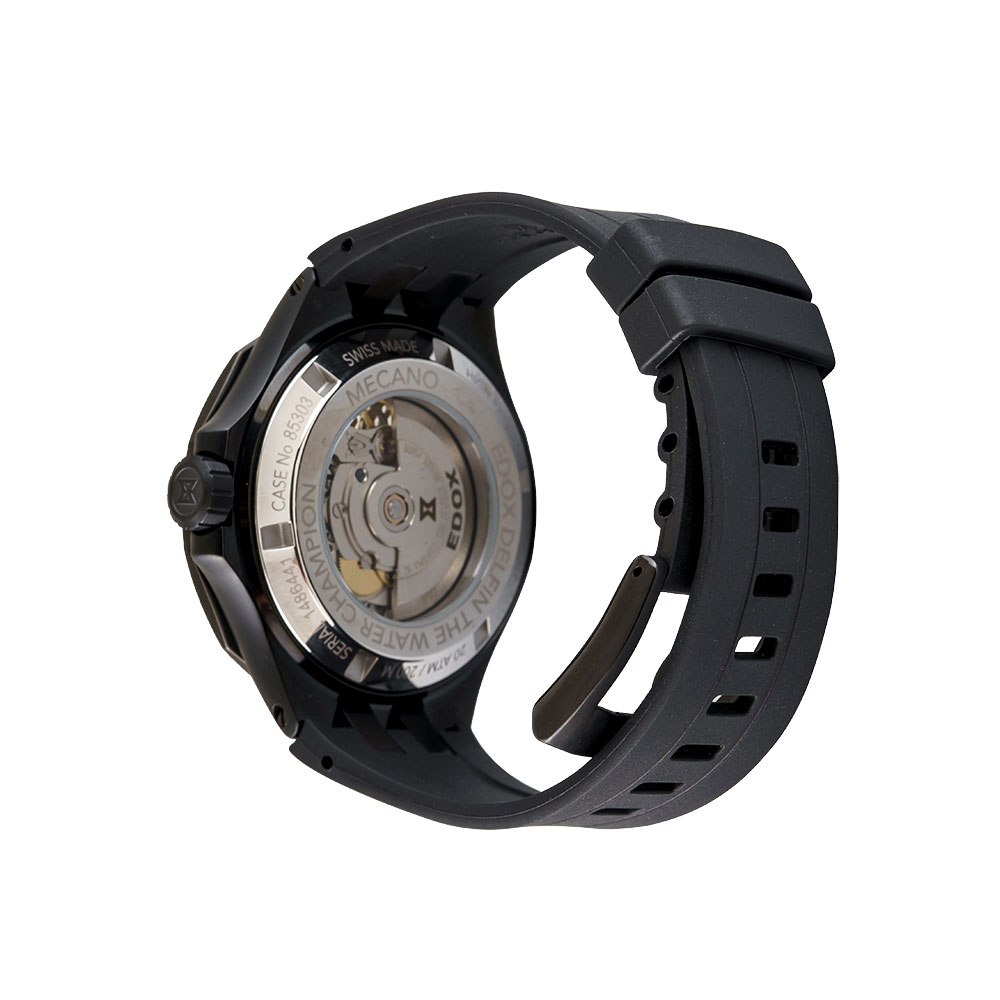 Đồng hồ Edox Delfin 43 mm Nam 85303-37NCA-BEIO Màu Đen