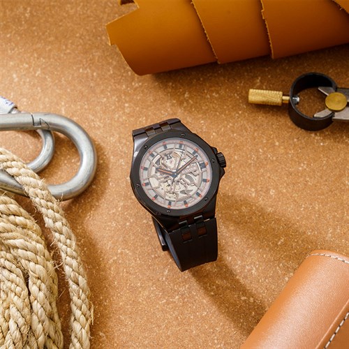 Đồng hồ Edox Delfin 43 mm Nam 85303-37NCA-BEIO Màu Đen