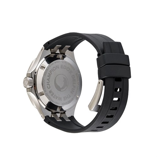 Đồng hồ Edox Delfin 43 mm Nam 88005-3CA-NIR Màu Đen