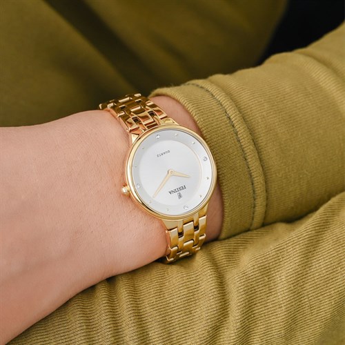 Đồng hồ Festina 30.5 mm Nữ F20601/1 Màu Vàng