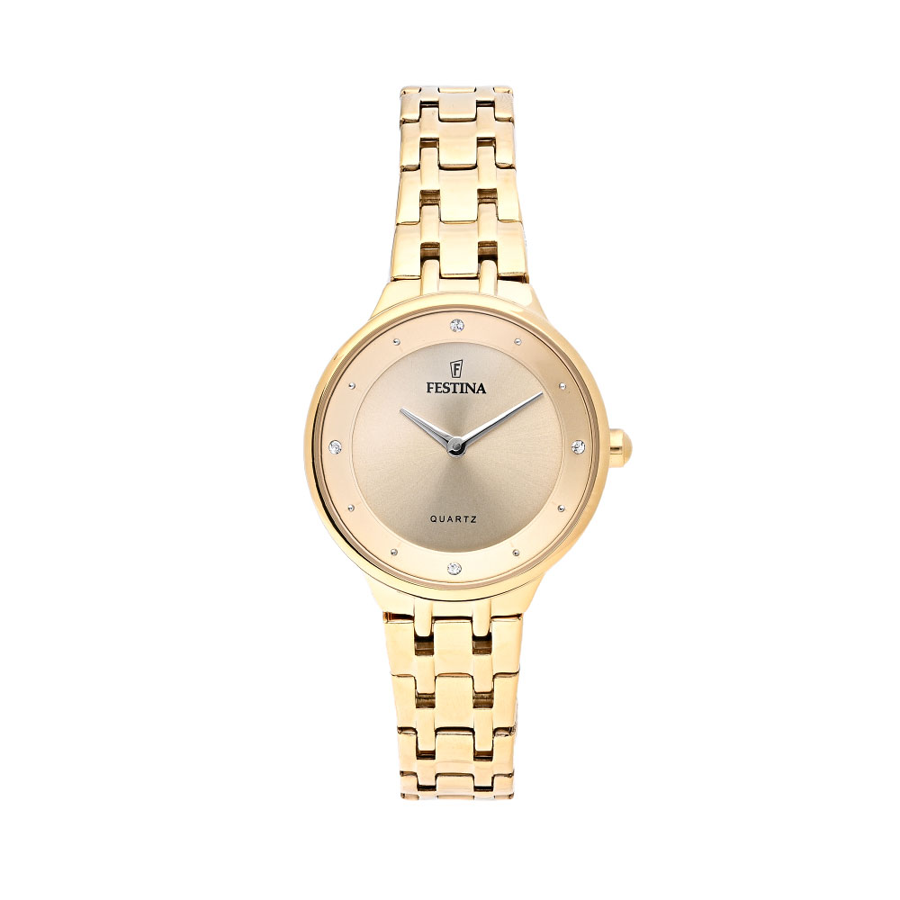 Đồng hồ Festina 30.5 mm Nữ F20601/2 Màu Vàng