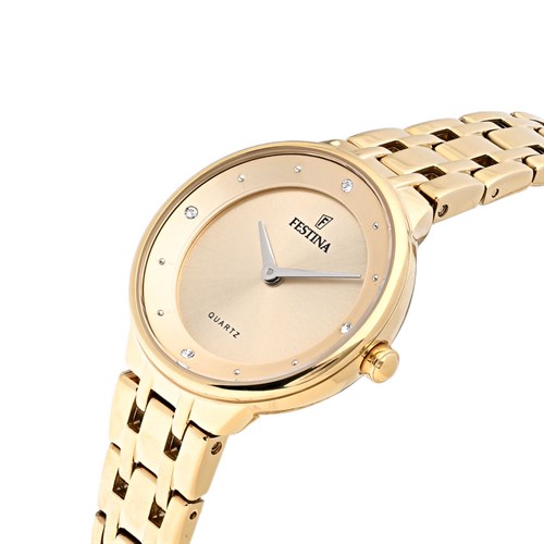 Đồng hồ Festina 30.5 mm Nữ F20601/2 Màu Vàng