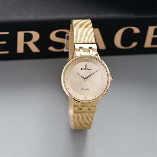 Đồng hồ Festina 30.5 mm Nữ F20598/2 Màu Vàng đồng