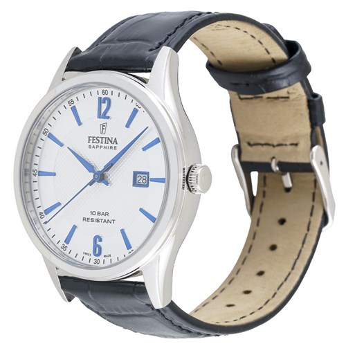 Đồng hồ Festina 40 mm Nam F20007/2 Màu Đen