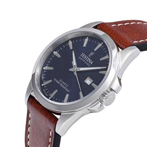 Đồng hồ Festina 41 mm Nam F20025/3 Màu Nâu