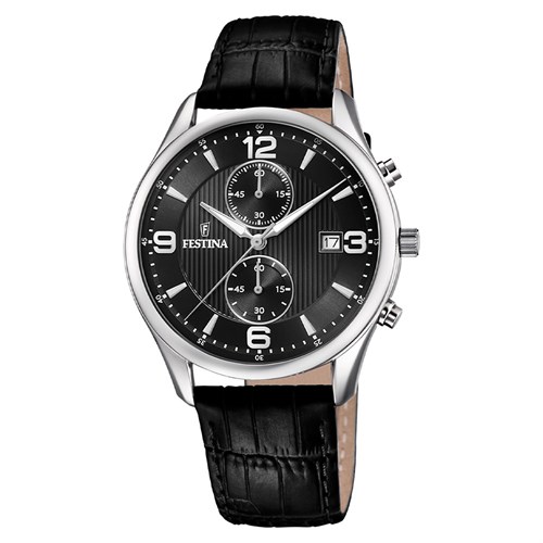 Đồng hồ Festina 42 mm Nam F6855/8 Màu Đen