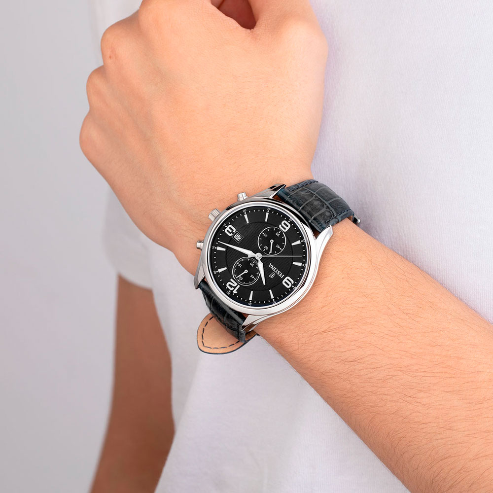 Đồng hồ Festina 42 mm Nam F6855/8 Màu Đen