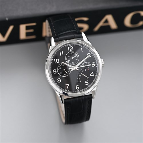 Đồng hồ Festina 41.5 mm Nam F20278/C Màu Đen