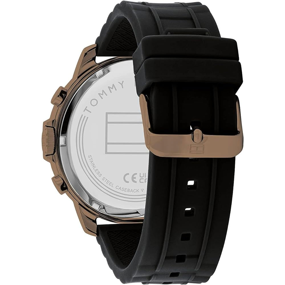 Đồng hồ Tommy Hilfiger 50 mm Nam 1710491 Màu Đen