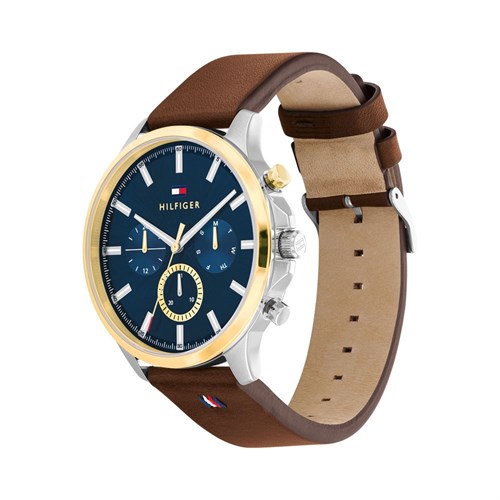 Đồng hồ Tommy Hilfiger 44 mm Nam 1710496 Màu Nâu