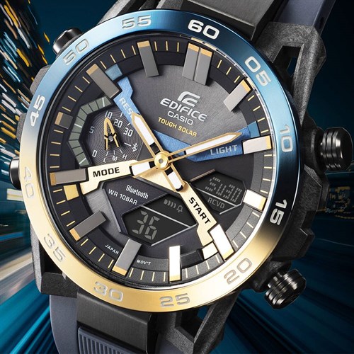 Đồng hồ Edifice Casio 47.8 mm Nam ECB-2000NP-1ADF Màu Xanh đen