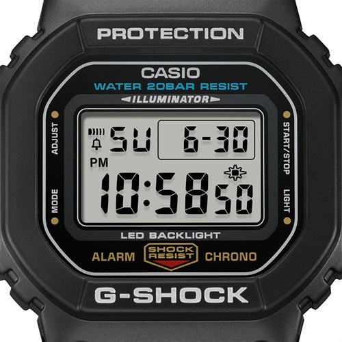 Đồng hồ G-Shock 42.8 mm Nam DW-5600UE-1DR Màu Đen