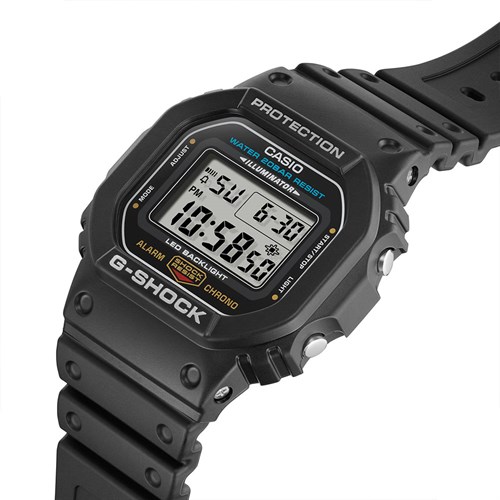 Đồng hồ G-Shock 42.8 mm Nam DW-5600UE-1DR Màu Đen