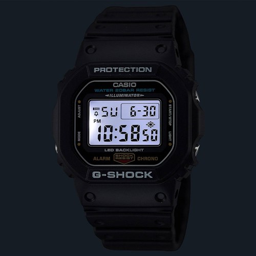 Đồng hồ G-Shock 42.8 mm Nam DW-5600UE-1DR Màu Đen