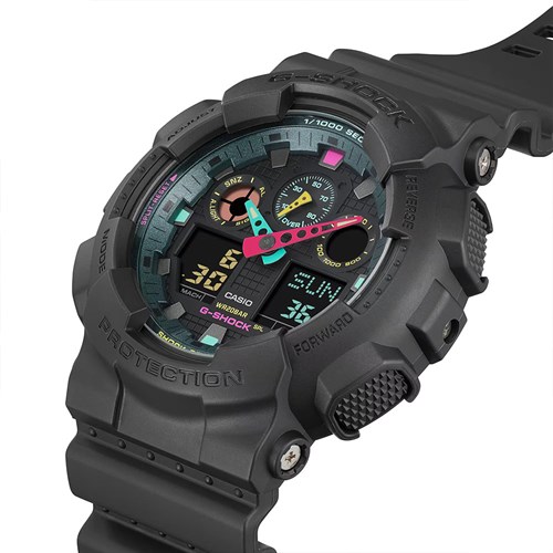 Đồng hồ G-Shock 51.2 mm Nam GA-100MF-1ADR Màu Đen