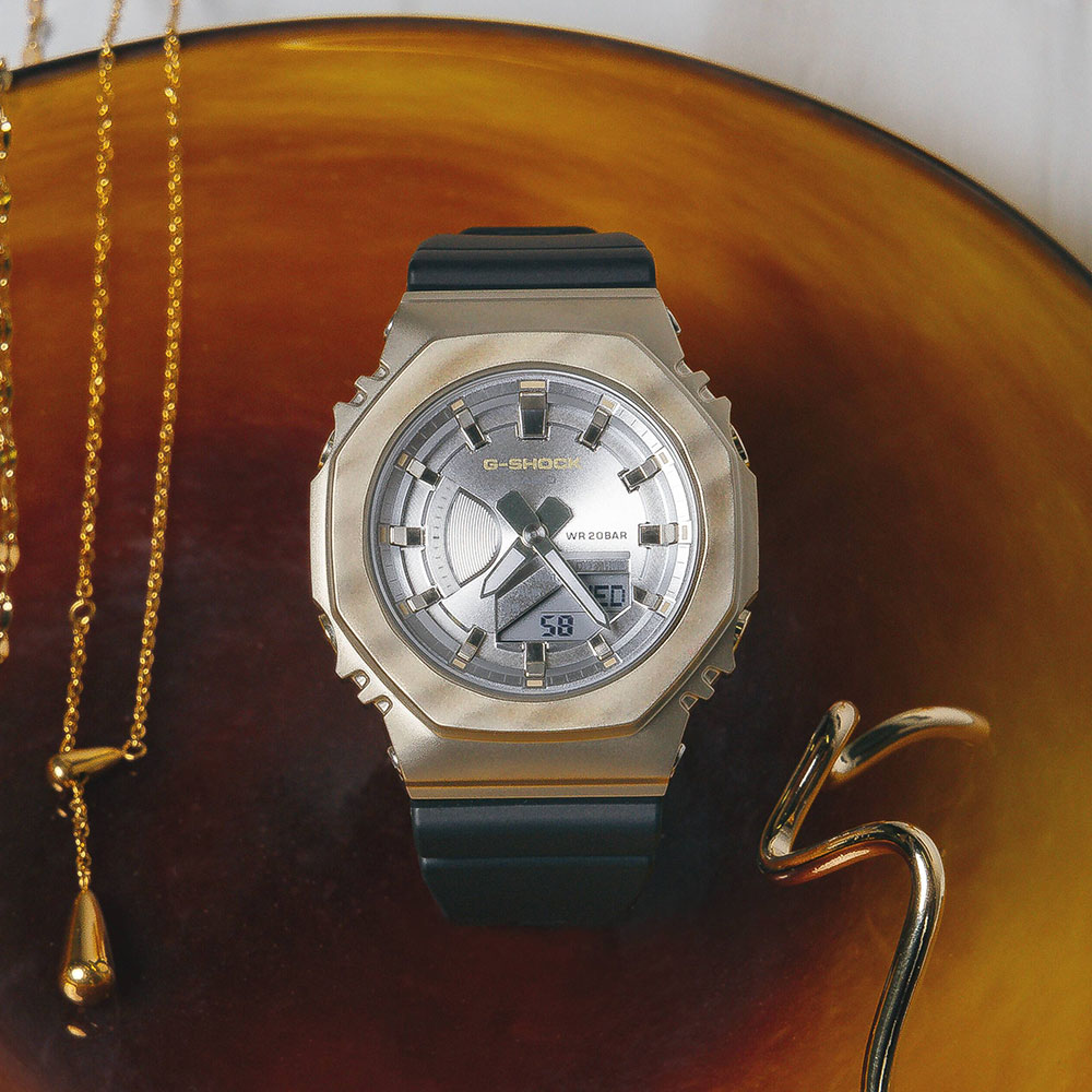 Đồng hồ G-Shock 40.5 mm Nữ GM-S2100BC-1ADR Màu Đen