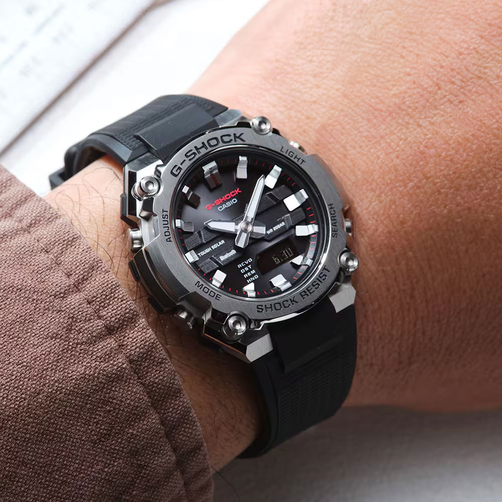 Đồng hồ G-Shock 42.3 mm Nam GST-B600-1ADR Màu Đen