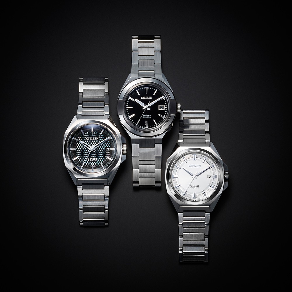 Đồng hồ Citizen Series 8 40 mm Nam NA1010-84X Màu Bạc