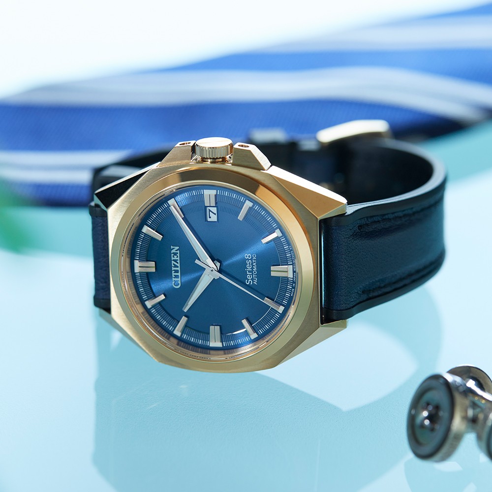 Đồng hồ Citizen Series 8 40 mm Nam NB6012-18L Màu Xanh Dương