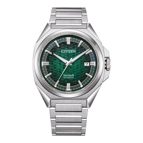 Đồng hồ Citizen Series 8 41 mm Nam NB6050-51W Màu Bạc