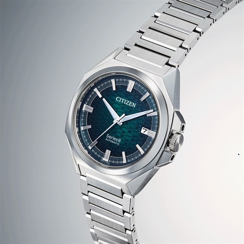 Đồng hồ Citizen Series 8 41 mm Nam NB6050-51W Màu Bạc