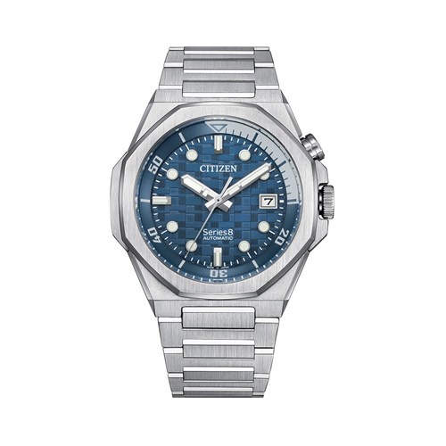 Đồng hồ Citizen Series 8 43 mm Nam NB6060-58L Màu Bạc