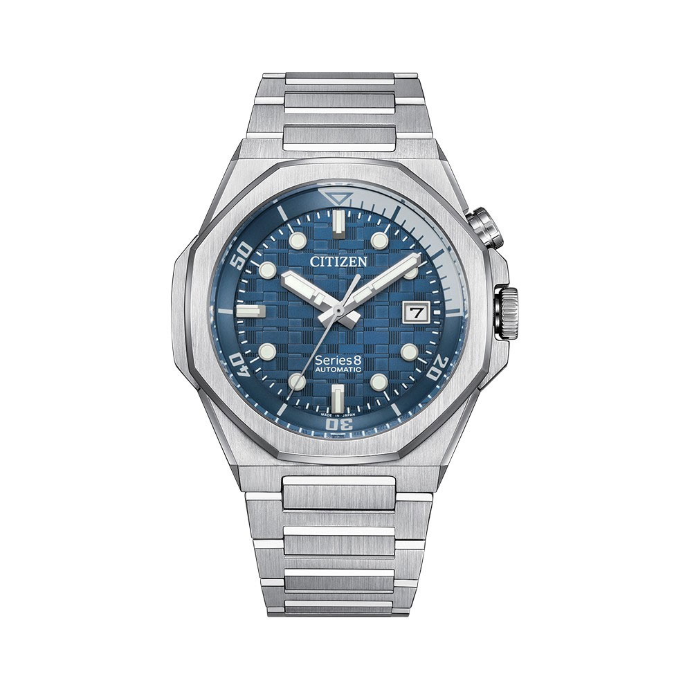 Đồng hồ Citizen Series 8 43 mm Nam NB6060-58L Màu Bạc