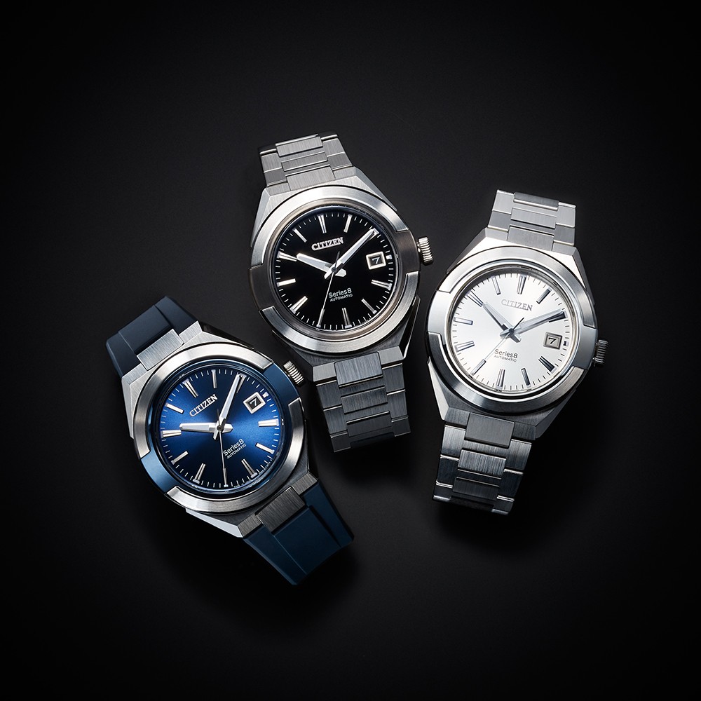 Đồng hồ Citizen Series 8 40 mm Nam NA1000-88A Màu Bạc
