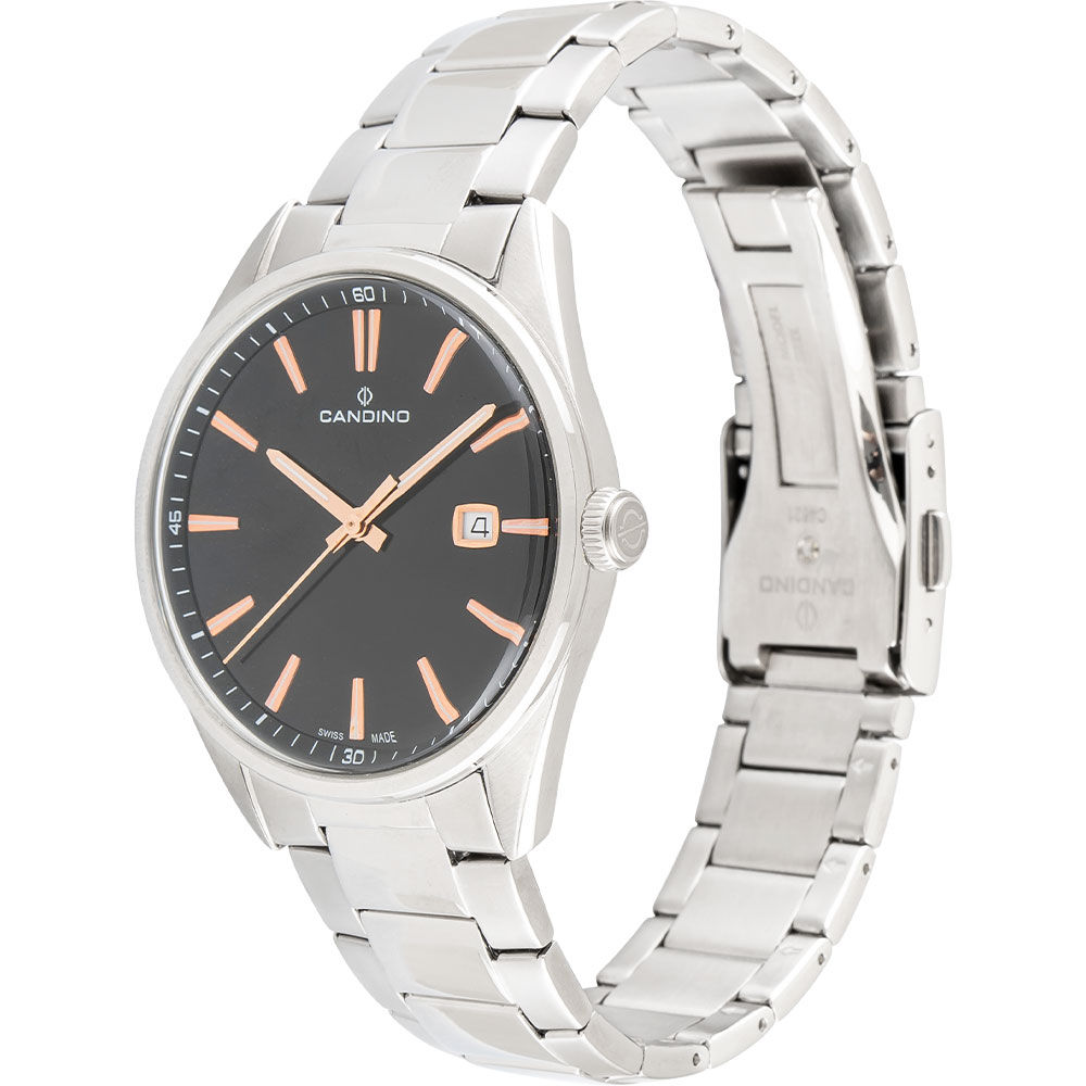 Đồng hồ Candino 41 mm Nam C4621/4 Màu Bạc