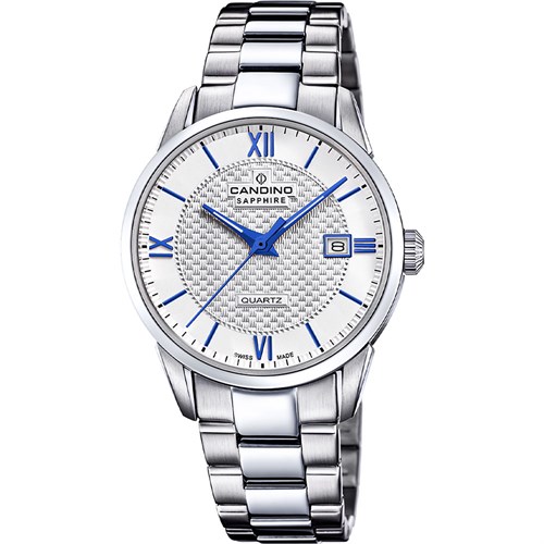 Đồng hồ Candino 39.5 mm Nam C4711/B Màu Bạc