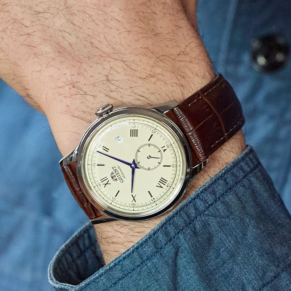 Đồng hồ Orient Small Bambino 38.4 mm Nam RA-AP0105Y30B